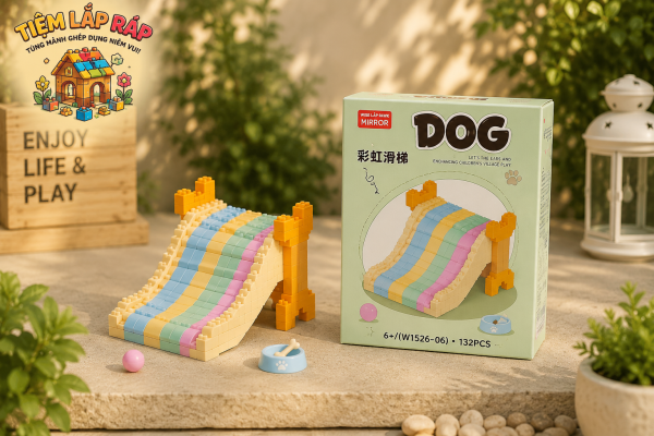 Sở hữu ngay đồ chơi Blox Fruits bộ chó mini lắp ráp với chất liệu cao cấp, an toàn và phù hợp cho mọi lứa tuổi.