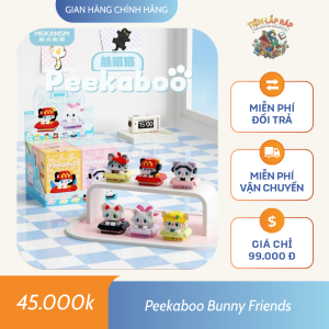 Bộ lắp ráp Peekaboo Bunny Friends
