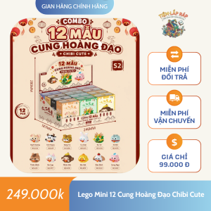 Lego Mini 12 Cung Hoàng Đạo Chibi Cute