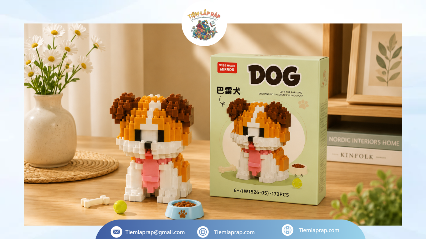 Combo 6 món đồ chơi gỗ giáo dục thông minh cho bé