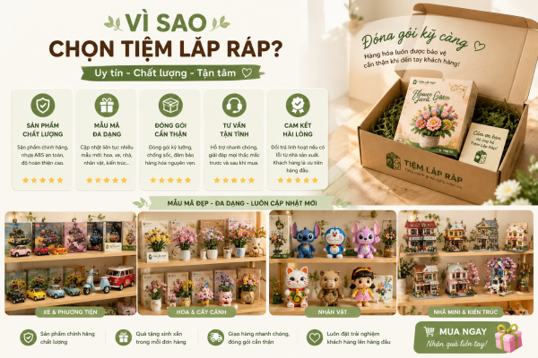 mua LEGO tặng quà