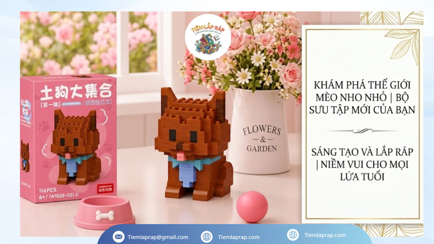 Đồ chơi lắp ráp cho bé 2 tuổi nhiều màu sắc