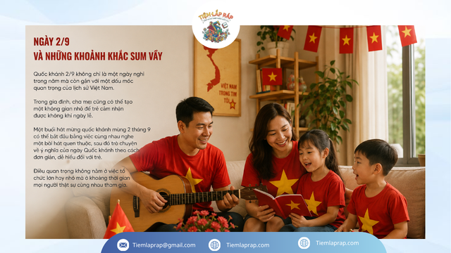 Khoảnh khắc sum vầy - Hát mừng Quốc Khánh mùng 2 tháng 9 
